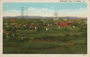 Postkarte Indiana Pennsylvania aus der Vogelperspektive - Bild 1 von 2