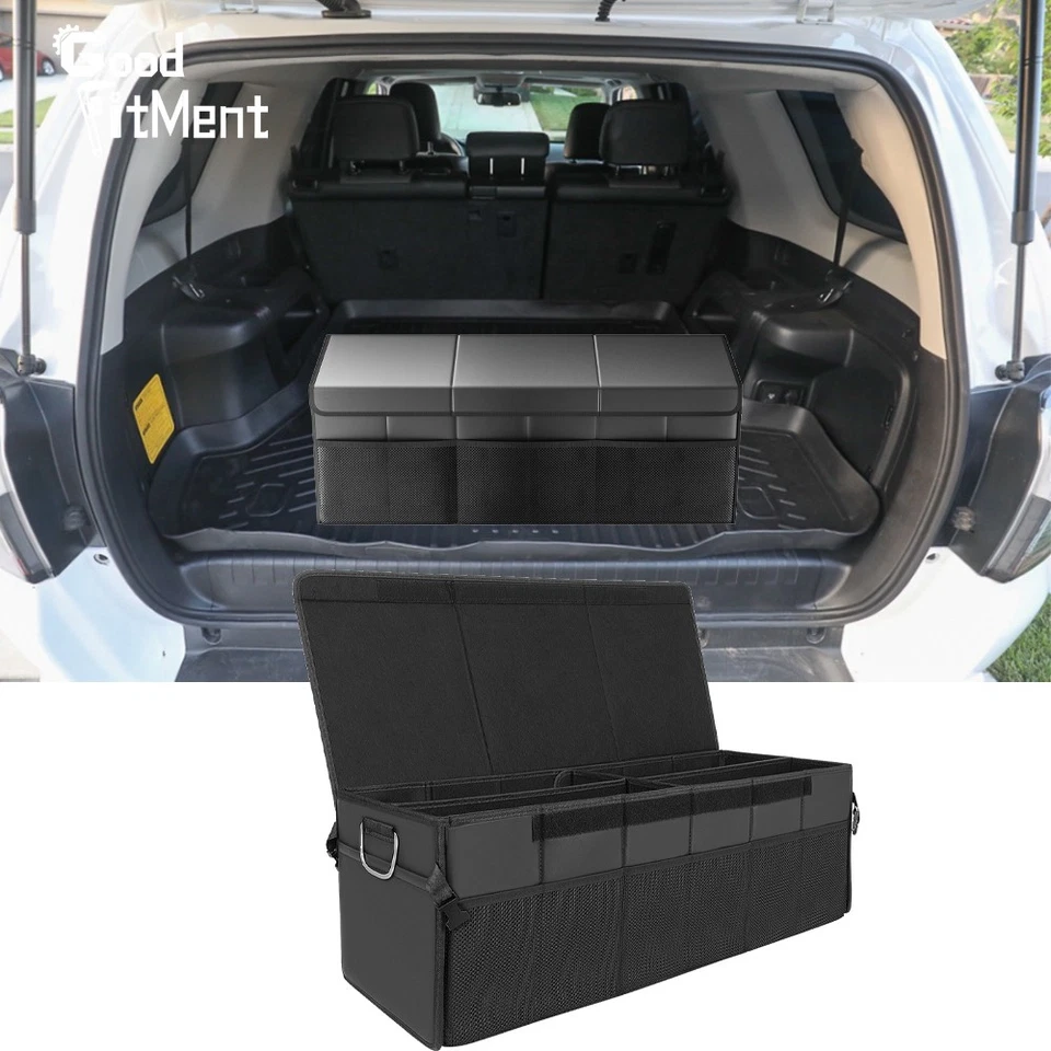For Toyota 4Runner 84-2024 Trunk Cargo Organizer Folding Collapsible Storage Box Foto 1 de 4