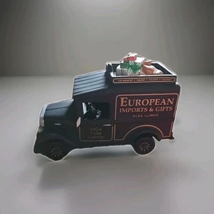 Dept 56 Village Express Van Black 1994 European Village Gathering Special Edn - Picture 1 of 6