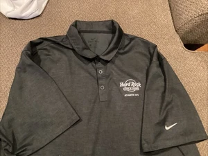 Hard Rock Casino Atlantic City Mike Golf Shirt Herren XXL Top Zustand - Bild 1 von 3