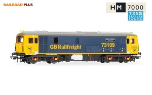 Hornby OO Gauge RailRoad Plus GB Railfreight Class 73 Bo-Bo 73109 New R30176TXS - Picture 1 of 10