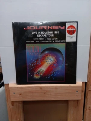 SEALED 2 LP RED,WHITE VINYL/Journey Live In Houston 1981 Escape Tour/2022 TARGET - Image 1 of 2