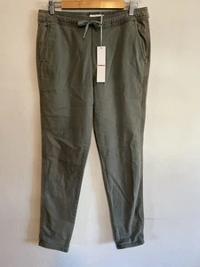 Hudson Neu mit Etikett Damen Trainingshose gerollte Bündchen Small khaki grün - Bild 1 von 9