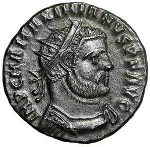 Maximian AE Radiate "Emperador y Júpiter" Extremadamente Fino - Imagen 1 de 5