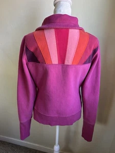 Lululemon Sunrise Iglu Jacke Damen Gr. 8 bunt Reißverschluss Fleece Multi Pink - Bild 1 von 11