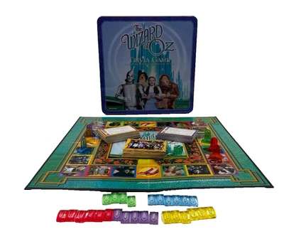 Pressmn WIZARD OF OZ Trivia Game in Metal Tin. 1999 Edition. Age 6 & Up - Image 1 of 4