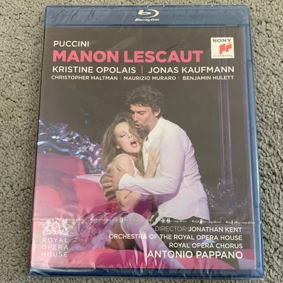 Giacomo Puccini Manon Lescaut Live Concert Blu-ray Region B New Sealed UK Movie - Image 1 of 2