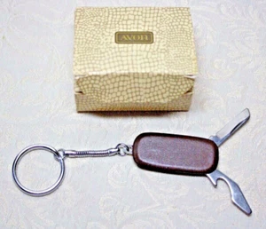 Vintage 1983 Avon Taschenmesser Schlüsselanhänger in Box, unbenutzt - Bild 1 von 7