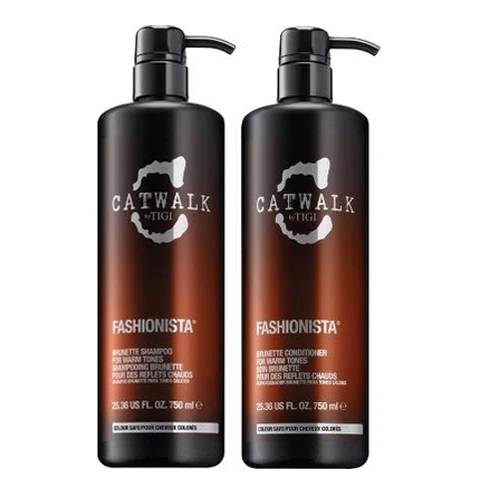 Tigi Catwalk Fashionista Brunette Tween Shampoo & Conditioner 25.36 Oz/each -...