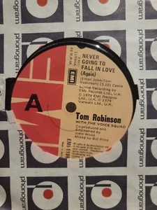 TOM ROBINSON - NEVER GOING TO FALL IN LOVE (AGAIN) - 7" 45 VINYL RECORD - 1979 - Picture 1 of 2