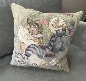 "Funda de cojín para tapiz Tom Kitten Beatrix Potter decoración del hogar almohada 12""" - Imagen 1 de 8