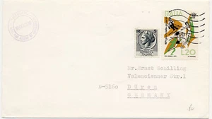 Italy 1971 Paquebot Seapost Ship Cover MS Boccaccio Sank in 2006 #1044 Basketbal - Picture 1 of 3