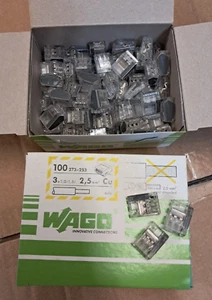 Neu 200stk. WAGO Klemmen 273-253 3x1,0/1,5/ 2,5mm² - Bild 1 von 2