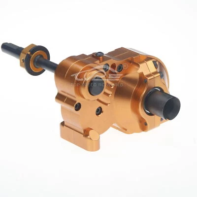 Alloy CNC Complete Diff Gear Box and HD Giff Gear Fit HPI BAJA RV KM 5B 5T 5SC - Image 1 of 4