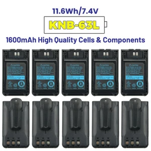 10PC KNB-63L 1600mAh Zamienny akumulator litowo-jonowy do Kenwood TK-2000 TK-3000/3501 - Zdjęcie 1 z 12