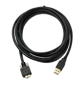 SYSTEM-S USB 3.0 Cable 3 M Micro B Plug To 3.0 Type A Plug Panel Mount - Zdjęcie 1 z 4