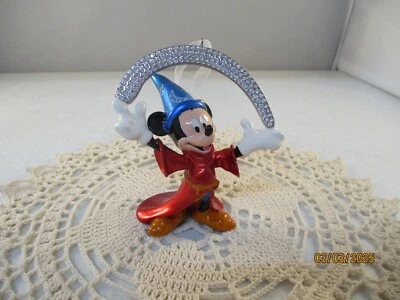 2018 Hallmark Disney Fantasia Mickey Mouse The Sorcerer's Apprentice Metal Foto 1 de 3