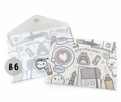 THECOFFEEMONSTERZCO TCMC The Coffee Monsterz Co B6 Sticker Envelope Keep Creating 9th Anniversary