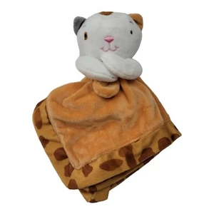 Highlight Cat Lovey Security Leopard Plush Calico Baby Blanket - Picture 1 of 6