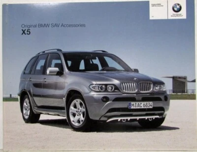 2003 BMW X5 SAV аксессуары продажи брошюра - Изображение 1 из 4