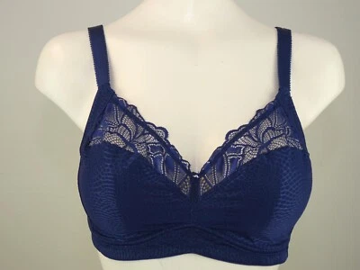 Sujetador Fantasie 3022# Memoir Copa Completa Soporte Lateral Sin Forro Sin Alambres EE. UU. Talla 38 H Foto 1 de 4