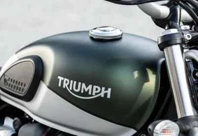 2 calcomanías adhesivas para tanque de combustible de gasolina Triumph para motocicleta Street Scrambler Twin Foto 1 de 2