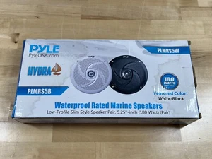 PYLE MARINE SPEAKERS - IMPIANTO AUDIO STEREO ESTERNO 5,25" 2 VIE - PLMRS53WL - Foto 1 di 6