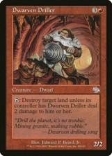 Dwarven Driller Judgment NM Red Uncommon MAGIC THE GATHERING MTG CARD ABUGames