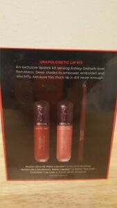 Revlon LIMITED EDITION Never Enough Lip Kit Stick Ashley Graham Red Full Size