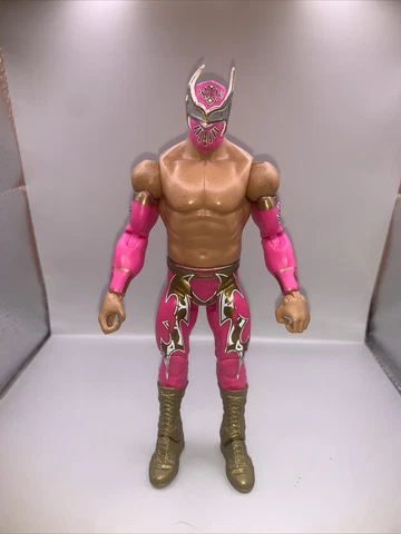 2011 Sin Cara Pink Basic Series 34 Action Figure - WWE WWF NXT TNA - Mattel Cover
