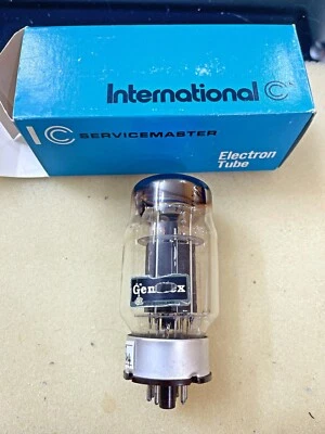 Genalex KT88 6550 Copa Vidrio Transparente Getter Placa Negra Nuevo de Lote Antiguo Foto 1 de 4