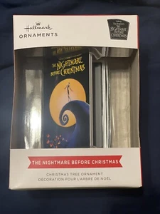 2022 Hallmark Nightmare Before Christmas Tree Ornament VHS - NEW Box # - Picture 1 of 6