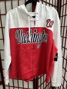 New Era Washington Nationals Damen Hoodie Sweatshirt Gr. 2X Neu Mit Etikett MLB - Bild 1 von 3