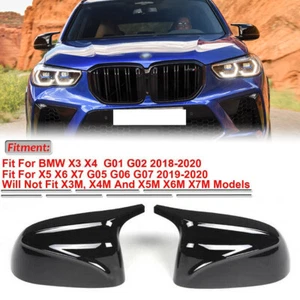 Pour BMW X3 G01 X4 G02 X5 G05 X6 Coques de Rétroviseurs Sport Noir - Bild 1 von 8