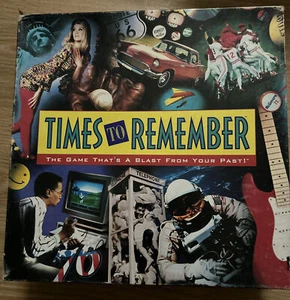 **COMPLETE** Times to Remember Board Game Blast From The Past Vintage 1991 - Picture 1 of 11
