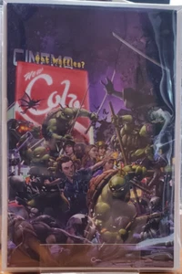 TMNT STRANGER THINGS NEW COLA CLAYTON CRAIN NYCC 2023 EXCLUSIVE VARIANT NM - Picture 1 of 1