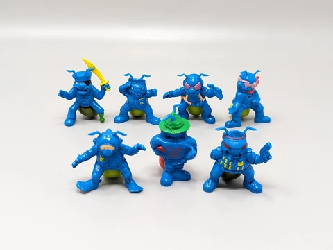 1987 Hasbro Army Ants Blue General McAnthers Special Forces Gimme 50 Knockdown Cover