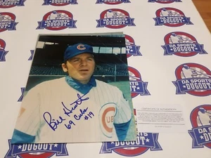 Bill Heath 69 Cubs Chicago Cubs Signed 8x10 photo - Picture 1 of 1