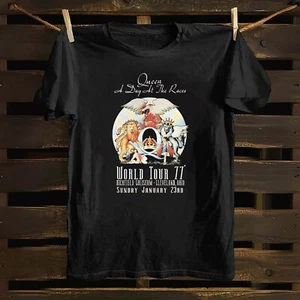 Queen 1977 Coliseum Richfield OH Concert T -Shirt XL - Picture 1 of 1