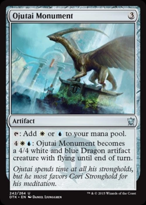Ojutai Monument -Foil Near Mint MTG Dragons of Tarkir - Image 1 of 1