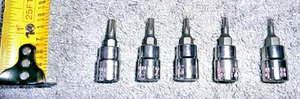 FÜNF - 1/4" Antrieb Craftsman Torx BITs - T26, T20, T15, T10 & T8 - Bild 1 von 3