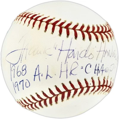 Frank "Hondo" Howard Auto AL Baseball Senators "68 & 70 AL HR Champ" Beckett - Image 1 of 4
