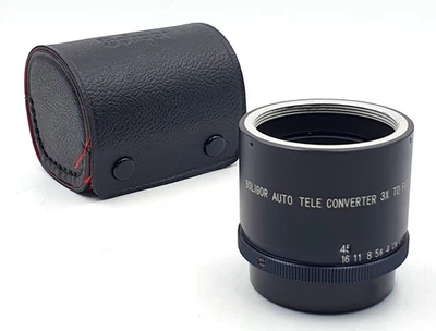 Soligor auto tele converter 3x lens to fit Pentax cameras - Mint condition - Image 1 of 4