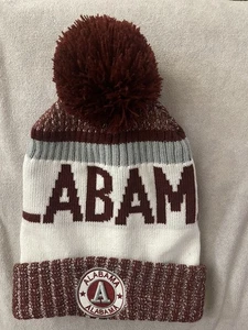 Alabama Crimson Roll Tide Erwachsene Herren Rodel Wintermütze Beanie Bündchenmütze - Bild 1 von 4
