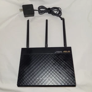 ASUS RT-AC68U AC1900 1300 Mbps 4-portowy gigabitowy bezprzewodowy router AC - Zdjęcie 1 z 5