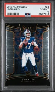 2018 Panini Select Josh Allen #24 PSA 10 - Bild 1 von 3