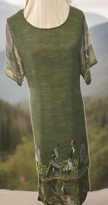 Jessica Taylor Kleid Indien AFRIKANISCHES Design Gr. 1X Boho Hippie Festival Resort - Bild 1 von 11