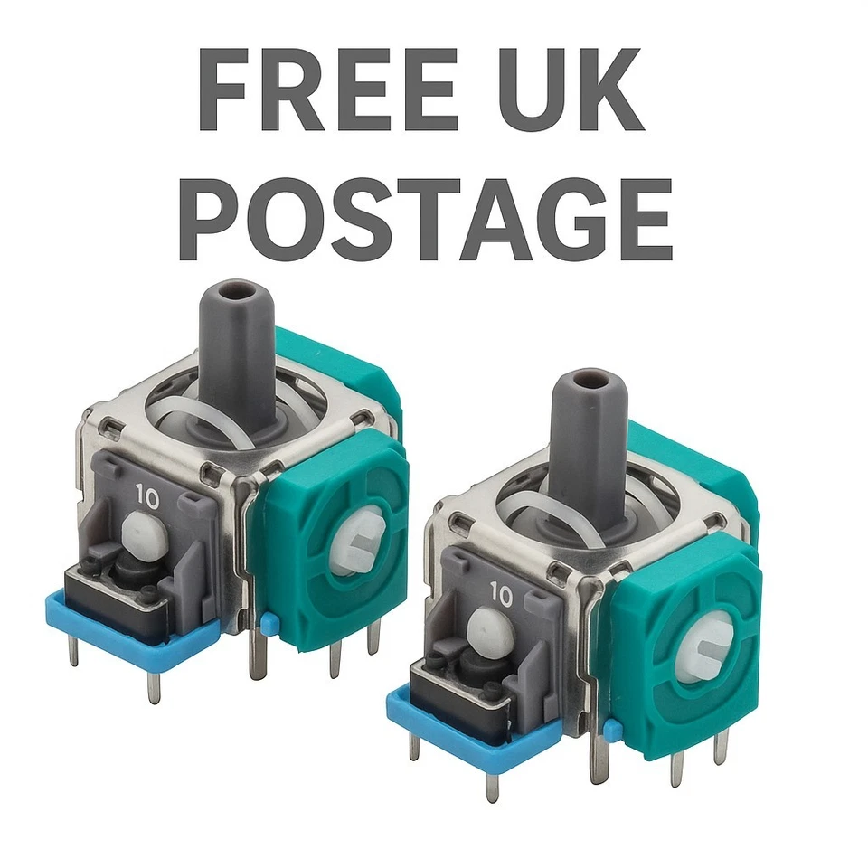 "2x PS5 DualSense / DualSense Edge Joystick Module Replacement – Free UK Postage - Image 1 of 1