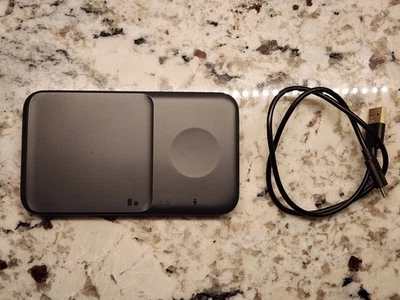 Samsung P4300 Duo Pad Kabellose Qi Ladematte - Schwarz - Bild 1 von 4