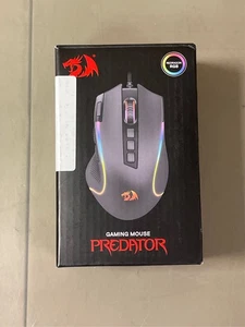 Redragon M612 Predator RGB Gaming Mouse, 8000 DPI Wired Optical Mouse with 11 Pr - Picture 1 of 2